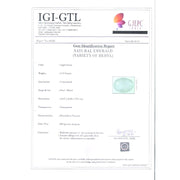 3.85 Ratti Natural Panna Stone with Govt. Lab Certificate (16650)